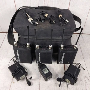 COMPLETE Audio Technica Wireless Microphone System ATW-R100x ATW-T101x ATW-T102x - Picture 1 of 11