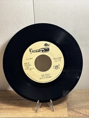 Oddball Xian Rockabilly Beatles LSD Weed Ozzy 45 BILLY ADAMS Rock THE HIT MAN - Image 1 of 2