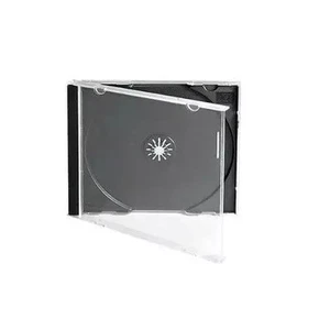 100 x CD JEWEL CASES COMPLETE WITH BLACK TRAYS / HIGHEST PREMIUM QUALITY - Afbeelding 1 van 1