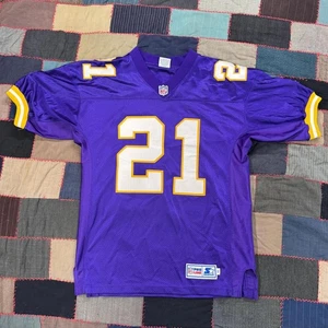 Maglia Minnesota Vikings vintage anni 90 #21 - Starter Pro Line taglia M - Foto 1 di 6