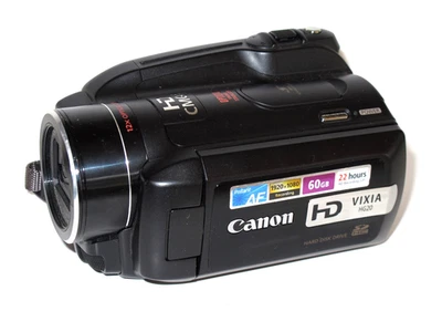 Canon VIXIA HG20 Full HD 1080p 60GB HDD Camcorder Near Mint OEM Battery TESTED - Image 1 of 4