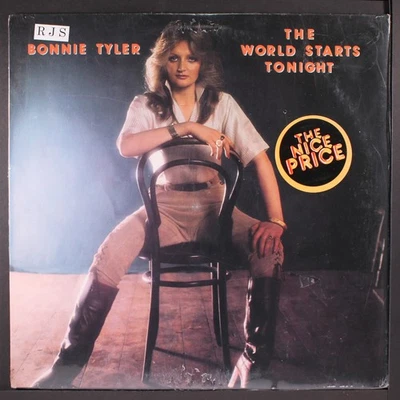 BONNIE TYLER: the world starts tonight CHRYSALIS 12" LP 33 RPM Sealed - Image 1 of 2