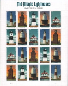 Panel de 20 MNH #5621-5625 EE. UU. - Imagen 1 de 1