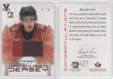 2007-08 ITG O Canada Game-Used Jersey Vault Sapphire 1/1 Daniel Bertram #GUJ-44