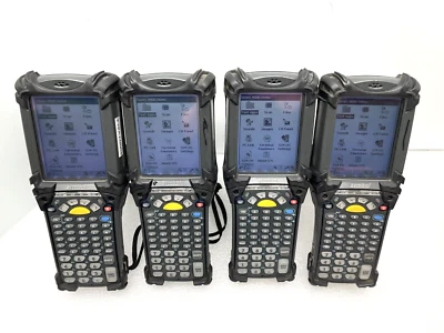 LOTE DE INVENTARIO DE CÓDIGO DE BARRAS PDA ESCÁNER INALÁMBRICO SÍMBOLO MOTOROLA MC9060 + CARGADORES Foto 1 de 4
