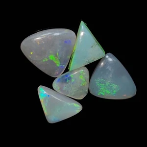 2.4 Carat Of Natural Black Australian Opal, Small Size, Handmade Gemstone. - Picture 1 of 3