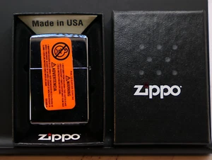 Zippo 20 Windproof High Polished Chrome Lighter, New In Box - Picture 1 of 5