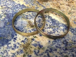 ADAPTOR FRONT HUB SHIMS RINGS SPACERS COMMODORE VR VS TO SUIT VT & HSV ROTORS - Picture 1 of 4