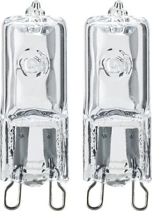 Set 2 Paulmann 800.87 base alogena ad alta tensione 22 W lampada G9 trasparente 230 V - Foto 1 di 5