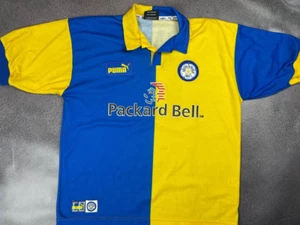 Camiseta de fútbol Leeds United 1997/1999 Puma visitante #13 Dawn talla L - Imagen 1 de 6