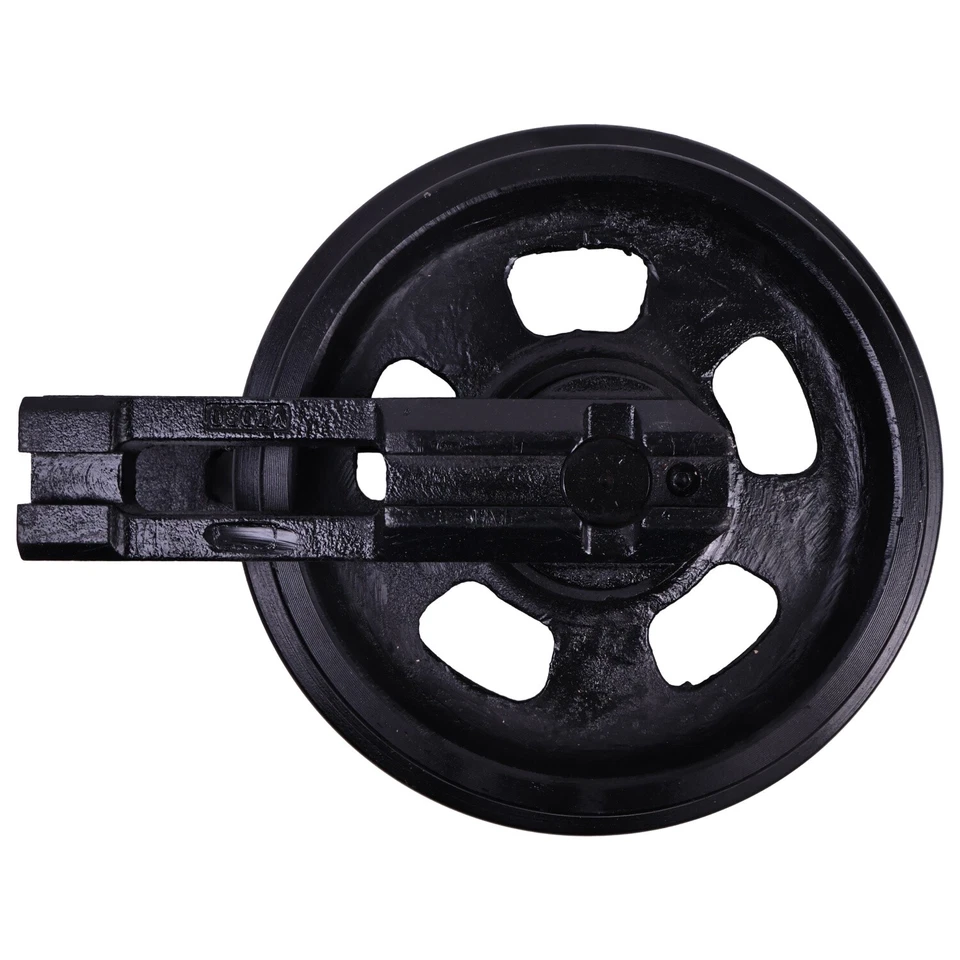 Conjunto de rueda de rodillo de rueda loca delantera 772458-37100 para excavadora Yanmar VIO35-3 Foto 1 de 4