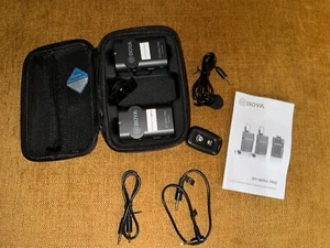 BOYA BY-WM4 PRO Wireless Lavalier Microphone System Video Mic Transmitter - Picture 1 of 2