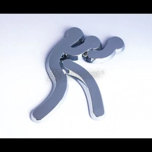 3D Sticker Chrome Emblem Boxer selbstklebend - Picture 1 of 1