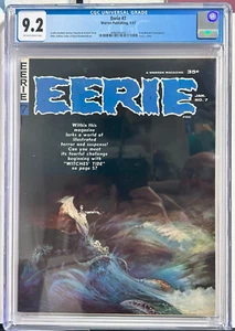EERIE Magazine #7 CGC 9.2 Warren 1967 Gray Morrow frontispiece Frazetta c - Picture 1 of 3