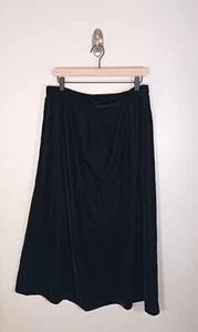 Falda midi vintage de terciopelo gótico Witchy Whimsigoth para mujer talla 14P - Imagen 1 de 5