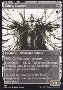 SINEW DANCER 286 SHOWCASE FOIL PHYREXIA: ALL WILL BE ONE MTG MAGIC NM - Picture 1 of 1