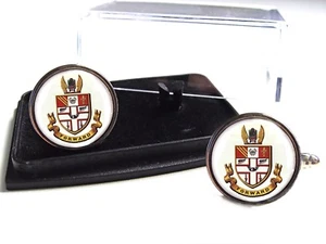 GREAT CENTRAL RAILWAY GCR RAILWAYS TRAIN RAIL BADGE MENS CUFFLINKS CUFF LINKS - Picture 1 of 1
