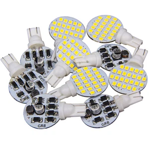 10x Super Bright T10 921 194 Natural White 24-3528 4.8w SMD LED Wedge Light Bulb - Bild 1 von 8