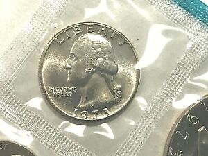 1973 P  Washington Quarter  In Mint Cello  (1 Coin)