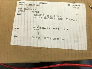 MOTOR SIN ESCOBILLAS PARKER SMB60500.558112IB64 SMB60500 VER FOTO 3 PARA ESPECIFICACIONES Nuevo - Imagen 1 de 2