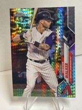 2020 Topps Chrome Base Refractor #27 Christian Walker - Arizona Diamondbacks