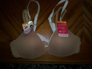 Hanes Value 2 Pack Girls Bras 30/S Molded for Modesty Moisture Wicking - Picture 1 of 7