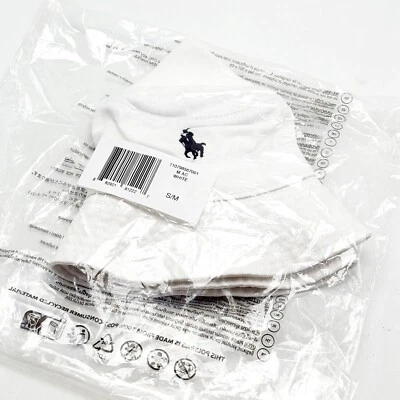 *NEW* Unisex Polo Ralph Lauren Bucket Hat WHITE (710798567001), Sz S/M 👍 - Image 1 of 4
