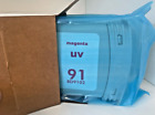 Cartouche d'encre UV reconditionnée pour HP Z6100 DesignJet - HP91 Magenta