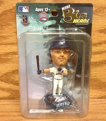 Ichiro Suzuki STADIUM EXCLUSIVE Seattle Mariners Mini BIG HEAD 2012 Bobblehead - Image 1 of 4