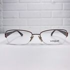 Vogue Eyeglasses Frames VO 3875-B 756-S Brown Rectangular 54-17-135 21229