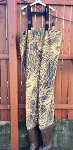 Orvis Waterfowl Waders Size 14 XXL Mossy Oak Shadow Grass - Picture 1 of 20