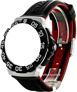 TAG Heuer Kimi black red F1 Aquaracer Carrera watch strap CAH1014 CAH WAH BT0718 - Picture 1 of 21