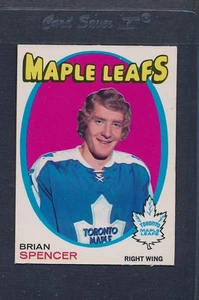 1971/72 OPC O-Pee-Chee #198 Brian Spencer Maple Leafs NM *204 - Picture 1 of 1