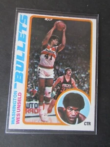 1978 TOPPS NBA #7 WES UNSELD CARD - Bild 1 von 2