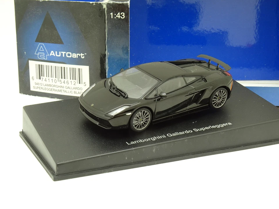 Auto Art 1/43 - Lamborghini Gallardo Superleggera Nera - Immagine 1 di 1