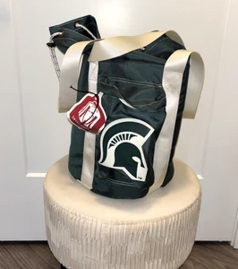 Enfriador aislado Chillinder de la Universidad Estatal de Michigan nuevo con etiquetas para 24 latas de bolsillo - Imagen 1 de 9