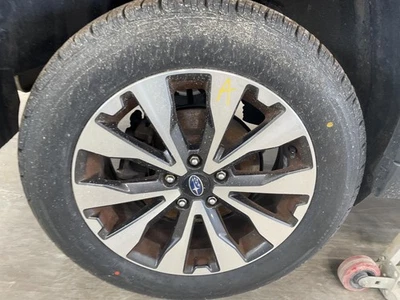 Used Wheel fits: 2015 Subaru Legacy 18x7 alloy Wagon black inlay Grade A - Image 1 of 4