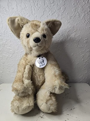 Build A Bear WWF FENNEC FOX W/MEDALLION Plush Stuffed Animal WORLD WILDLIFE FUND - Image 1 of 4