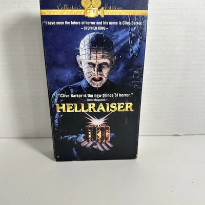 HellRaiser (VHS, 1994) Starmaker Gold Series Collector’s Edition  - Image 1 of 4