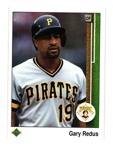 1989 Upper Deck #419 Gary Redus Pittsburgh Pirates - Picture 1 of 2