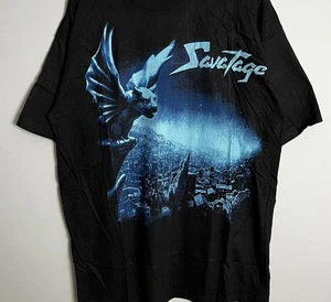 Vintage Rare Vintage 1995 Savatage Gift FunnyBlack All Size 20D223 - Bild 1 von 3