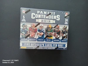 2013 Panini Contenders Football Hobby Box - Picture 1 of 6