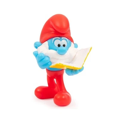 Giochi Preziosi Smurfs - Series 3 (2025): Papa Smurf w/ Book - 5,5 cm/ 2.2" - Image 1 of 4