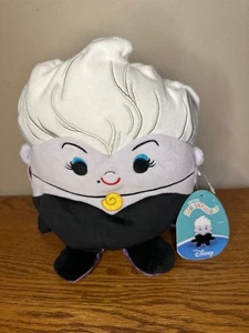 NEU Disney Squishmallow Ursula 8 Zoll Plüsch mit Etikett - Bild 1 von 2