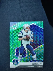 2021 Panini Mosaic - Super Bowl MVPs Tom Brady #283 Green Mosaic Prizm - Bild 1 von 2