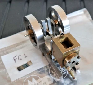 (FG1) Flame Gulper Licker Eater Heißluft Stirling Motor - ungetestet - Bild 1 von 9