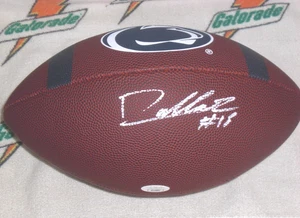 DREW ALLAR SIGNIERT PENN STATE NITTANY LÖWEN LOGO F/Gr. FUSSBALL - J.S.A. Zertifiziert - Bild 1 von 7