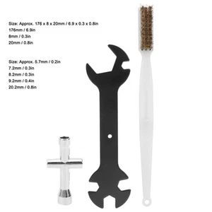 3D Printer Cleaning Tool Set Multifunction Wrench + Mini Cross Socket - Afbeelding 1 van 12