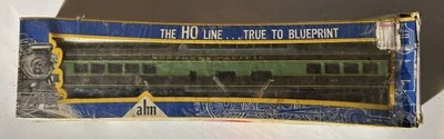 AHM Finest HO Trains Northern Pacific Vista Dome Coach 6444 NP Toy Train Car - Image 1 of 4