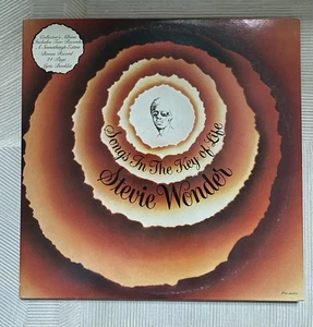 Stevie Wonder Songs In The Key Of Life Double LP Vinyl Tampa Bonus Single 45 - Picture 1 of 16